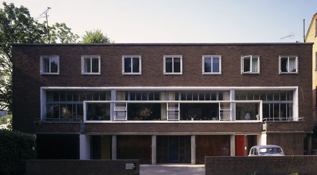 1-3 WIllow Road, Hampstead (National Trust)
