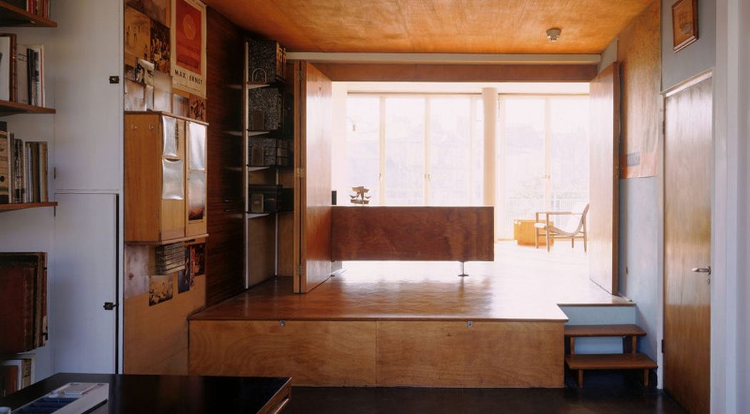 The interior of 2 Willow Road, Hampstead