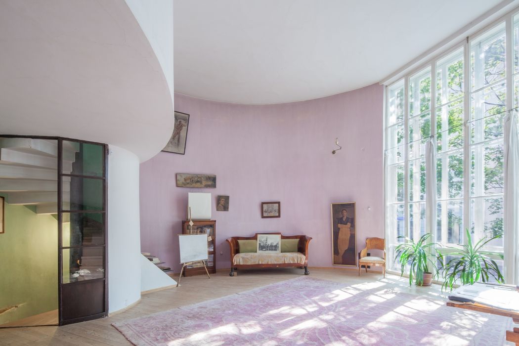 Interior of the Melnikov House, Moscow